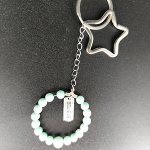 Porte-clés believe amazonite