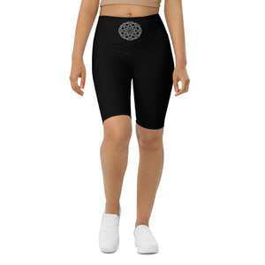Short de cycliste Mandala 2 noir