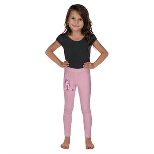 Legging rose licorne