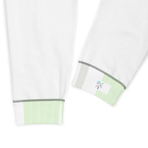 Pantalon de Jogging blanc/vert