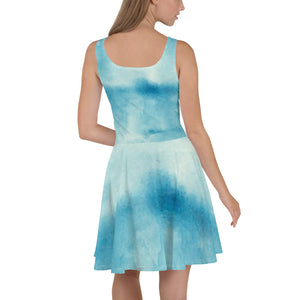 Robe Patineuse effet tye and dye