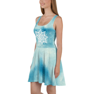 Robe Patineuse effet tye and dye