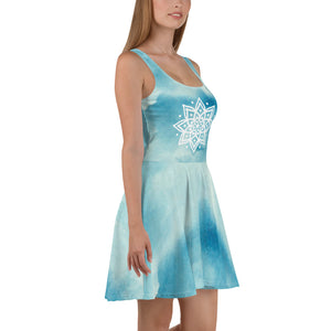 Robe Patineuse effet tye and dye