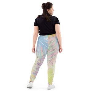 Pantalon de Jogging feuilles pastelles