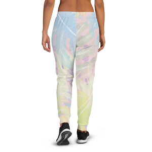 Pantalon de Jogging feuilles pastelles