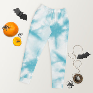 Pantalon de Jogging bleu effet tye and dye