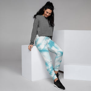 Pantalon de Jogging bleu effet tye and dye