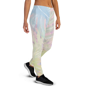 Pantalon de Jogging feuilles pastelles