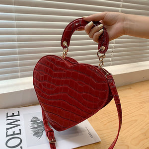 Sac à main coeur