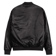 Charger l&#39;image dans la galerie, Veste Bomber simili cuir brodé
