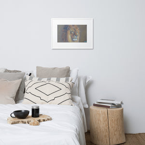 Poster  Encadré Lion