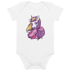 Body en coton bio licorne