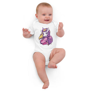 Body en coton bio licorne