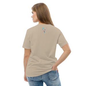 T-shirt unisexe en coton biologique chat