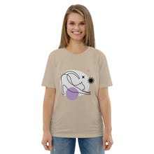 Charger l&#39;image dans la galerie, T-shirt unisexe en coton biologique chat
