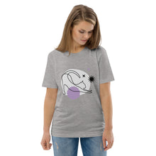 Charger l&#39;image dans la galerie, T-shirt unisexe en coton biologique chat
