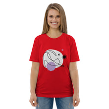 Charger l&#39;image dans la galerie, T-shirt unisexe en coton biologique chat
