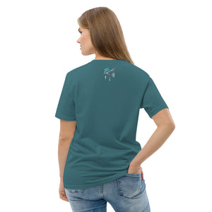 T-shirt unisexe en coton biologique chat