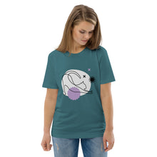 Charger l&#39;image dans la galerie, T-shirt unisexe en coton biologique chat
