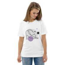 Charger l&#39;image dans la galerie, T-shirt unisexe en coton biologique chat
